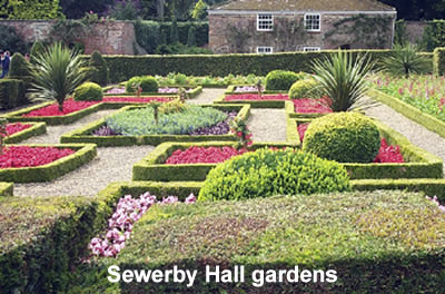 Sewerby Hall gardens